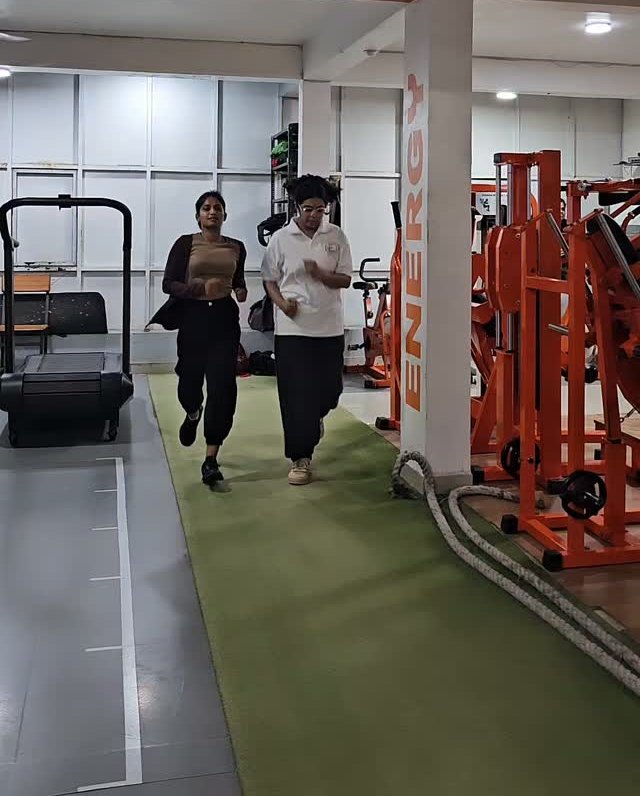 Members on the turf lane at The Fit Hero